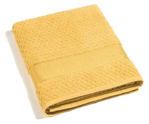 Telo Bagno In Cotone Sirena '99 Standard Spugnissima Tinta Unita Giallo Caleffi