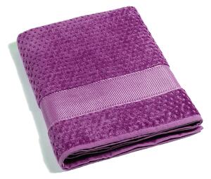 Telo Bagno In Cotone Sirena '99 Standard Spugnissima Tinta Unita Orchidea Caleffi