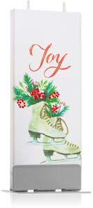 Flatyz Holiday Christmas Skate Joy candela decorativa 6x15 cm