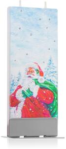 Flatyz Holiday Santa Claus candela decorativa 6x15 cm