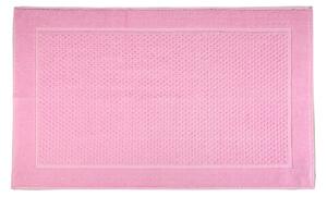 Tappeto Bagno In Cotone Sirena '99 CM. 45X60 Spugnissima Tinta Unita Rosa Caleffi