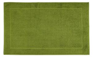 Tappeto Bagno In Cotone Sirena '99 CM. 45X60 Spugnissima Tinta Unita Verde Caleffi