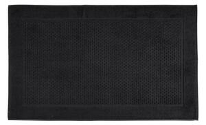 Tappeto Bagno In Cotone Sirena '99 CM. 45X60 Spugnissima Tinta Unita Nero Caleffi