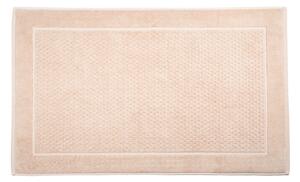 Tappeto Bagno In Cotone Sirena '99 CM. 70x130 Spugnissima Tinta Unita Avorio Caleffi