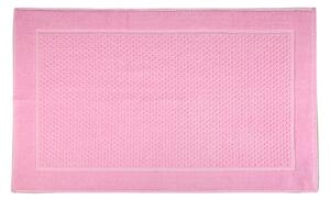 Tappeto Bagno In Cotone Sirena '99 CM. 70x130 Spugnissima Tinta Unita Rosa Caleffi