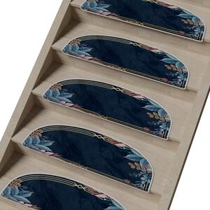 Gradini blu scuro in set da 16 pezzi 20x65 cm Sanctuary - Vitaus