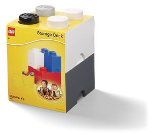 Set di 4 scatole di plastica, 25 x 25 x 33 cm Multi-Pack - LEGO®