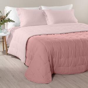 Trapunta Calduccia In Microfibra Mia Singolo Modern Tinta Unita Rosa Caleffi
