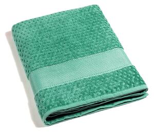 Telo Bagno In Cotone Sirena '99 Standard Spugnissima Tinta Unita Smeraldo Caleffi