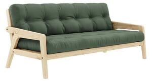 Divano letto verde 204 cm Grab - Karup Design