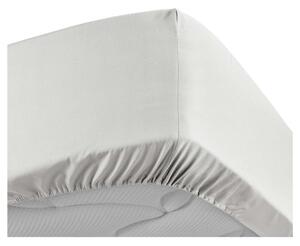 Lenzuolo in percalle di cotone elasticizzato bianco 180x200 cm Percaline - douceur d'intérieur