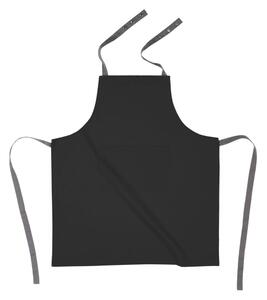 Grembiule da cucina in cotone nero - Tiseco Home Studio