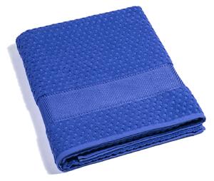 Telo Bagno In Cotone Sirena '99 Standard Spugnissima Tinta Unita Blu Caleffi