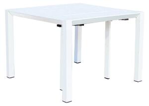 ARIZONA - set tavolo in alluminio cm 85 x 51,50/104/156/208/260 x 74 h con 10 sedute