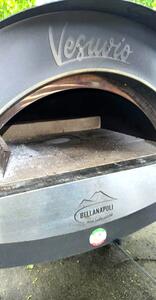 Forno a legna 4 pizze cottura diretta su pietra Bella Napoli Vesuvio