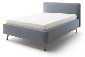 Letto singolo imbottito blu polveroso rete non inclusa 120x200 cm Mattis – Meise Möbel