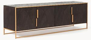 Credenza bassa in legno di mango Harry