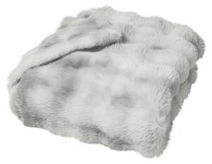 Coperta grigia in micropile 180x220 cm Mounty – douceur d'intérieur