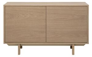 Credenza scandinava in legno chiaro 2 porte L120 cm SID