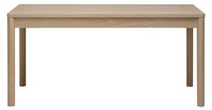 Tavolo da pranzo rettangolare con contenitori finitura legno chiaro rovere L160 cm IZZIE