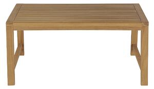 Tavolino da giardino rettangolare in legno massello di teak L100 cm SUNDA