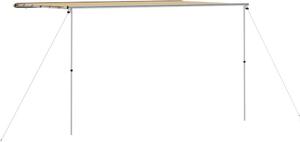 Tenda da sole per caravan 4x2,5x2,15 m Beige
