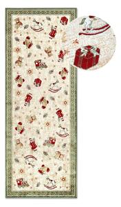Passatoia verde natalizia in cotone 80x200 cm Toy's Delight Green Christmas - Villeroy&Boch