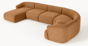 Divano XL componibile in bouclé Sofia