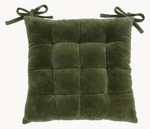Cuscino sedia in velluto Cozy