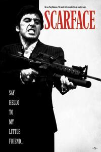 Posters, Stampe Scarface - Say Hello To My Little Friend, (61 x 91.5 cm)