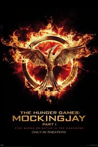 Posters, Stampe Hunger Games Il canto della rivolta Parte 1 - La ghiandaia imitatrice Mockingjay, (61 x 91.5 cm)