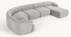 Divano XL componibile in bouclé Sofia