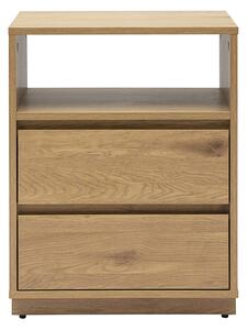 Mobile contenitore con cassetti finitura in legno chiaro quercia L50 cm SEVILLE