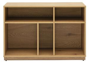 Buffet aperto con vani finitura legno chiaro quercia L96 cm SEVILLE