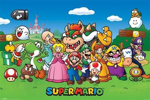Posters, Stampe Super Mario - Characters, (91.5 x 61 cm)
