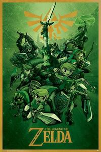 Posters, Stampe The Legend Of Zelda - Link, (61 x 91.5 cm)
