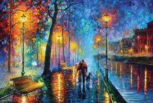 Posters, Stampe Leonid Afremov - Melody Of The Night, (91.5 x 61 cm)