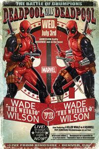 Posters, Stampe Deadpool - Wade vs Wade, (61 x 91.5 cm)