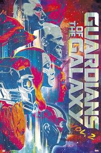 Posters, Stampe Guardiani della Galassia Vol 2, (61 x 91.5 cm)