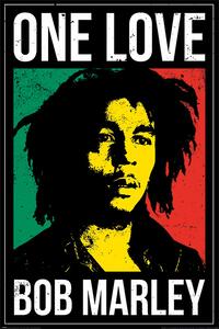 Posters, Stampe Bob Marley - One Love