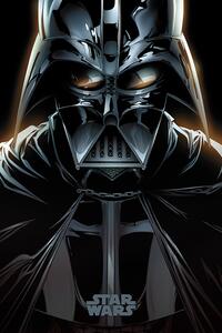 Posters, Stampe Star Wars - Vader Comic