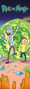 Posters, Stampe Rick and Morty - Portal, (53 x 158 cm)