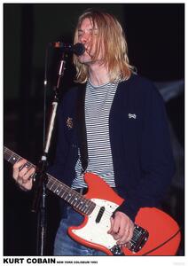 Posters, Stampe Kurt Cobain Nirvana - New York Coliseum 1993, (59.4 x 84 cm)