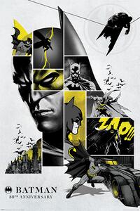 Posters, Stampe Batman - 80th Anniversary, (61 x 91.5 cm)