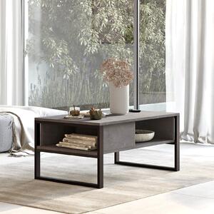 Skye Decor, ML34- ML34LCS, argento, tavolini, 44,4x100x59,7 cm, 100% pannello di particelle rivestito in melamina