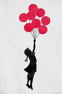 Posters, Stampe Banksy - Floating Girl, (61 x 91.5 cm)