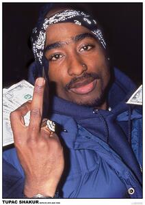 Posters, Stampe Tupac - Finger, (59.4 x 84.1 cm)
