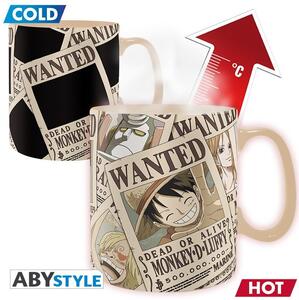 Tazza cambiacolore One Piece - Wanted