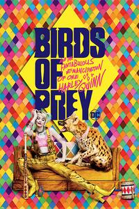 Posters, Stampe Birds of Prey e la fantasmagorica rinascita di Harley Quinn - Harley's Hyena, (61 x 91.5 cm)