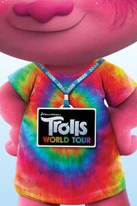 Posters, Stampe Trolls World Tour - Backstage Pass, (61 x 91.5 cm)